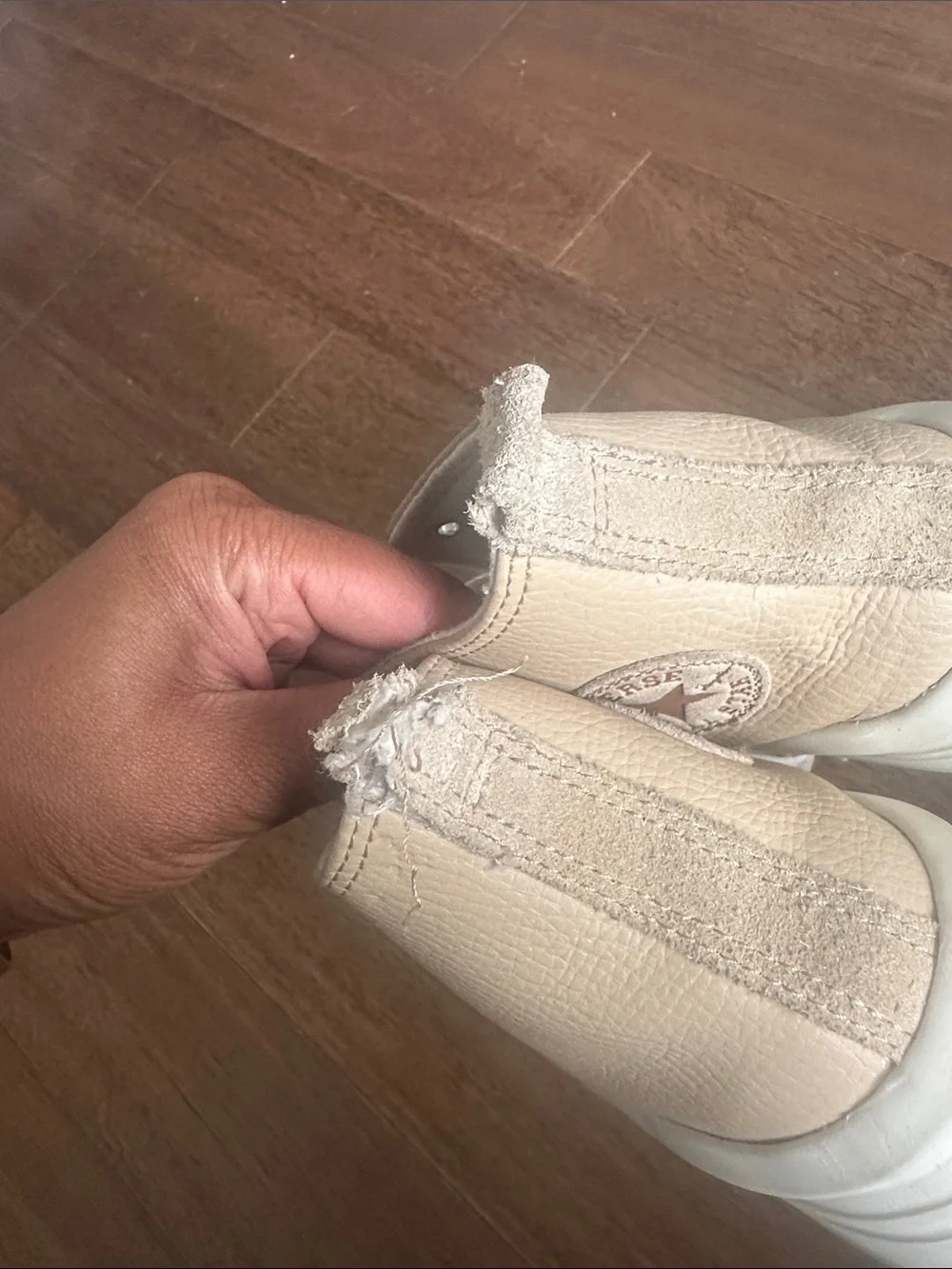 Converse Kids High-Top Sneakers — Beige/Cream